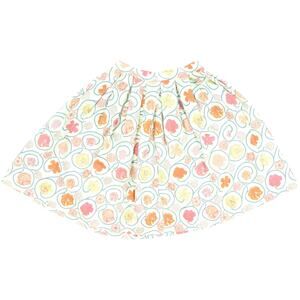 Barneys New York Pastel Floral Flower Rose Italy Made Skirt